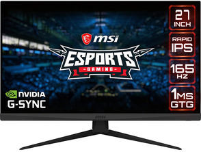 Monitor de jogos MSI Optimx G273QF 27 " LED preto