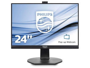 Philips Monitor 241B7QPJKEB / 00 23.8 "FullHD Multimedia Preto