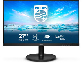 Monitor Philips V-Line 272V8LA 27 " Full HD Multimídia Negro