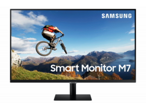 Samsung Monitor S32AM702UU 4K Ultra HD 32 "Preto