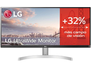 Monitor Ultrapanorámico Profesional LG 29WN600-W 29 " /Full HD/Multimídia Plata