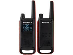 Comprar Walkie Talkie Motorola Talkabout T82 Two-Way Pack de 2 em Preto e Naranja - 16 Canales Walkie Talkie Motorola Talkabout T82 Two-Way Pack de 2 em Preto e Naranja - 16 Canales