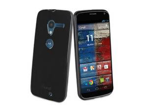 Funda Minigel Negra Muvit para Motorola Moto X