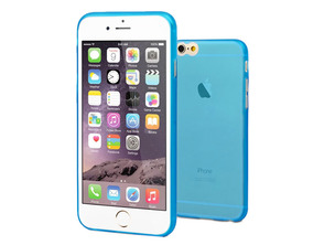 Funda Minigel Ultrafina Muvit iPhone 6/6S Azul