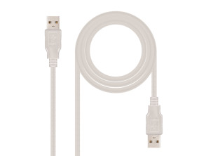 Cabo Extensão USB 2.0 Tipo A/M-A/M 1.0 m – Nanocable