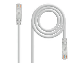 Cabo de Rede CAT6A 10m Gris | Latiguillo RJ45 UTP