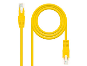 Comprar Cabo de Rede Cat6 Amarelo 0.5m - Nanocable Utp RJ45 Cabo de Rede Cat6 Amarelo 0.5m - Nanocable Utp RJ45