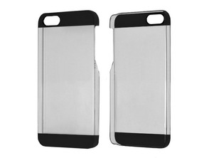 Carcaça Transparente Plastic Case para iPhone 5/5S Preto