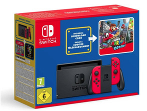 Comprar Negro / Rojo Neon + Super Mario ODYSSEY Edic. Limitada (IMP) Negro / Rojo Neon + Super Mario ODYSSEY Edic. Limitada (IMP)