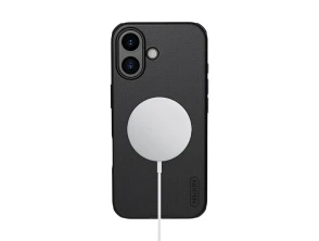 Nillkin Funda iPhone 17 Preto Super Frosted Shield Pro Magnetic