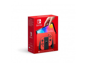 Comprar Nintendo Switch OLED Mario Red Edition + Base + 2 Mandos Joy-Con Nintendo Switch OLED Mario Red Edition + Base + 2 Mandos Joy-Con