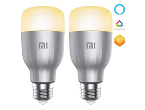 Comprar Pack 2 Lâmpadas Inteligentes Xiaomi MI LED Smart Bulb 10W E27 Pack 2 Lâmpadas Inteligentes Xiaomi MI LED Smart Bulb 10W E27