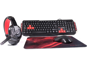 Comprar Pack Mars Gaming MRCP1 (Teclado + Ratón + Auriculares + Alfombrilla) Pack Mars Gaming MRCP1 (Teclado + Ratón + Auriculares + Alfombrilla)