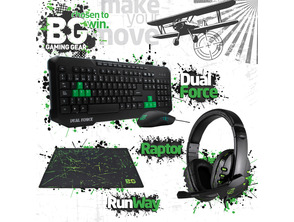 Comprar B-Move Pack Teclado Dual Force + Auricular + Alfombrilla B-Move Pack Teclado Dual Force + Auricular + Alfombrilla