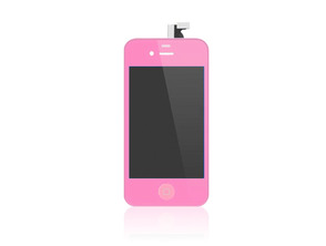 Comprar Tela completa iPhone 4S Rosa Tela completa iPhone 4S Rosa