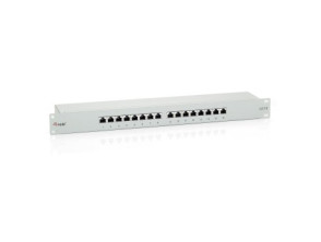 Comprar Patch Panel Equip 16 Portos CAT6 Apantallado Cinzento Claro Patch Panel Equip 16 Portos CAT6 Apantallado Cinzento Claro