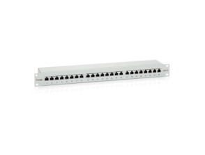 Comprar PATCH PANEL 24 PUERTOS PREMIUM CATEGORIA 6 APANTALLADO GRIS CLARO - Marca Equip PATCH PANEL 24 PUERTOS PREMIUM CATEGORIA 6 APANTALLADO GRIS CLARO - Marca Equip