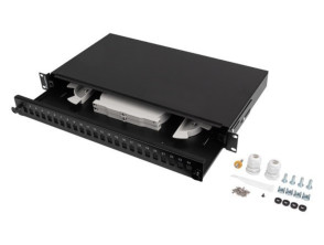 Comprar PANEL DE CONEXÃO DE FIBRA 24XSC SIMPLEX/24XLC DUPLEX NEGRO + ACESSORIOS PARA MONTAJE EM BASTIDOR DE PANEL DE CONEXÃO DE FIBRA 24XSC SIMPLEX/24XLC DUPLEX NEGRO + ACESSORIOS PARA MONTAJE EM BASTIDOR DE
