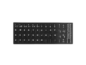 Comprar Colatinas Teclado Espanhol Preto- Personaliza o seu teclado Colatinas Teclado Espanhol Preto- Personaliza o seu teclado