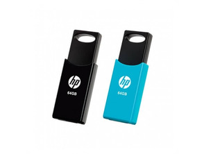 Comprar Pendrive HP V212W Pack 2 Cabo Negro / Azul 64GB USB 2.0 Pendrive HP V212W Pack 2 Cabo Negro / Azul 64GB USB 2.0