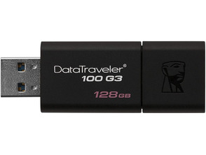 Comprar Pendrive Kingston DT100 G3 128GB USB 3.0 Negro Pendrive Kingston DT100 G3 128GB USB 3.0 Negro
