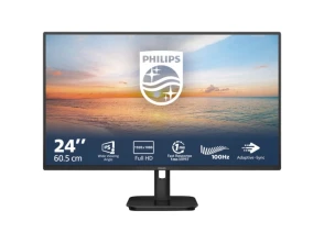 Monitor Philips 1000 Series 24E1N1100A/00 FullHD IPS 23.8" Preto 100Hz