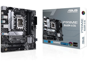 Raio Base Asus Prime B660M-A D4 Socket 1700 Micro ATX