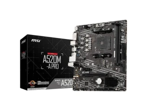 Comprar Placa Base MSI A520M-A PRO M-ATX AM4 HDMI DVI-D LAN 2xDDR4 3200MHz 1xM.2 Placa Base MSI A520M-A PRO M-ATX AM4 HDMI DVI-D LAN 2xDDR4 3200MHz 1xM.2