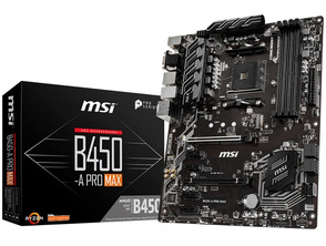 Comprar Rádio Base MSI AM4 B450-A Pro Max Rádio Base MSI AM4 B450-A Pro Max