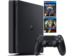 Playstation 4 Slim (500GB) + Death End Request 2 DOE + Espaço Hulk: Deathwing Enhanced Edition