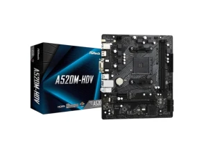 Comprar PB ASROCK A520M-HDV Placa Base MicroATX Skt AM4 com VGA DVI HDMI 2xDDR4 USB3.2 1xM.2 PB ASROCK A520M-HDV Placa Base MicroATX Skt AM4 com VGA DVI HDMI 2xDDR4 USB3.2 1xM.2
