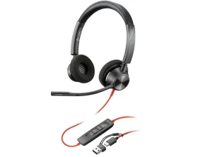 Comprar Auriculares PC POLY Blackwire 3320 USB-C com Adaptador USB-A Auriculares PC POLY Blackwire 3320 USB-C com Adaptador USB-A