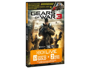 Cartão Prepago Xbox 360 Live Gold 12 + 2 meses