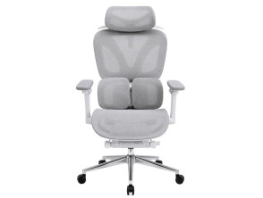 Powerbasic Cadeira de escritório Ergonómica Beja Gris