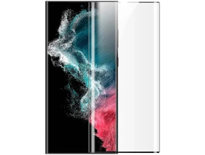 Protetor de Cristal Templado Samsung Galaxy S23 Ultra Full Screen 3D by CROCOCASE