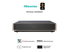 Hisense PT1 Trichroma 4K Projetor Láser Smart TV de Tiro Ultracorto