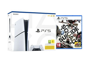 Comprar PS5 WHITE SLIM 1TB + Suicídio Sauad: KILL THE JUSTICE LEAGUE PS5 WHITE SLIM 1TB + Suicídio Sauad: KILL THE JUSTICE LEAGUE