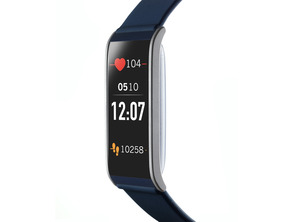 Pulseira de atividade negra e sonho Zefit 4 HR Mykronoz