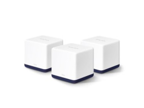 Ponto de Acesso Interno Mesh WiFi 5 Mercusys HALO H50G - Kit Três Pontos Acesso Interior