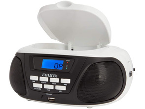 Rádio CD Aiwa Boombox BBTU-300BW Negro