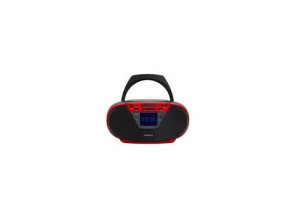 RADIO CD PORTABLE AIWA BOOMBOX BLUETOOTH ROJO 6W RMS BT MP3 USB E JACK 3.5mm