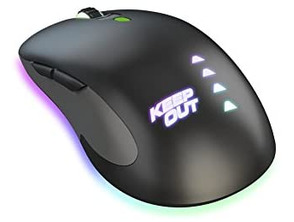 Mouse óptico manter fora X9CH jogos preto