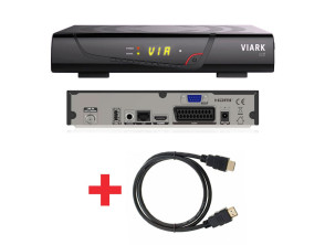 Receptor Satélite Viark HD SAT H265
