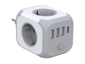 Comprar Regleta Cubo - Adaptador de tomada 3x Tipo F 3x USB-A 1x USB-C Regleta Cubo - Adaptador de tomada 3x Tipo F 3x USB-A 1x USB-C