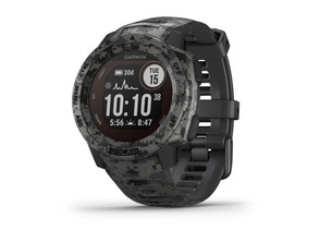 Relógio desportivo Garmin Instinct Solar Camo Grafito