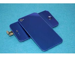 Reparaçao Carcaça Completa iPhone 4 Azul Metálico