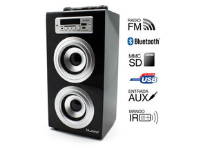 Jogador JoyBox Bluetooth Biwond Preto