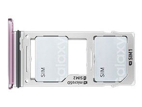 Comprar Reposto Cartão DualSIM - Samsung Galaxy S9 / S9 Plus roxo Reposto Cartão DualSIM - Samsung Galaxy S9 / S9 Plus roxo