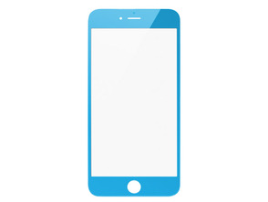 Comprar Reposto Cristal Frontal iPhone Azul Claro Reposto Cristal Frontal iPhone Azul Claro