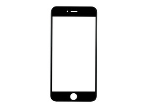 Reposto cristal frontal iPhone 7 Preto